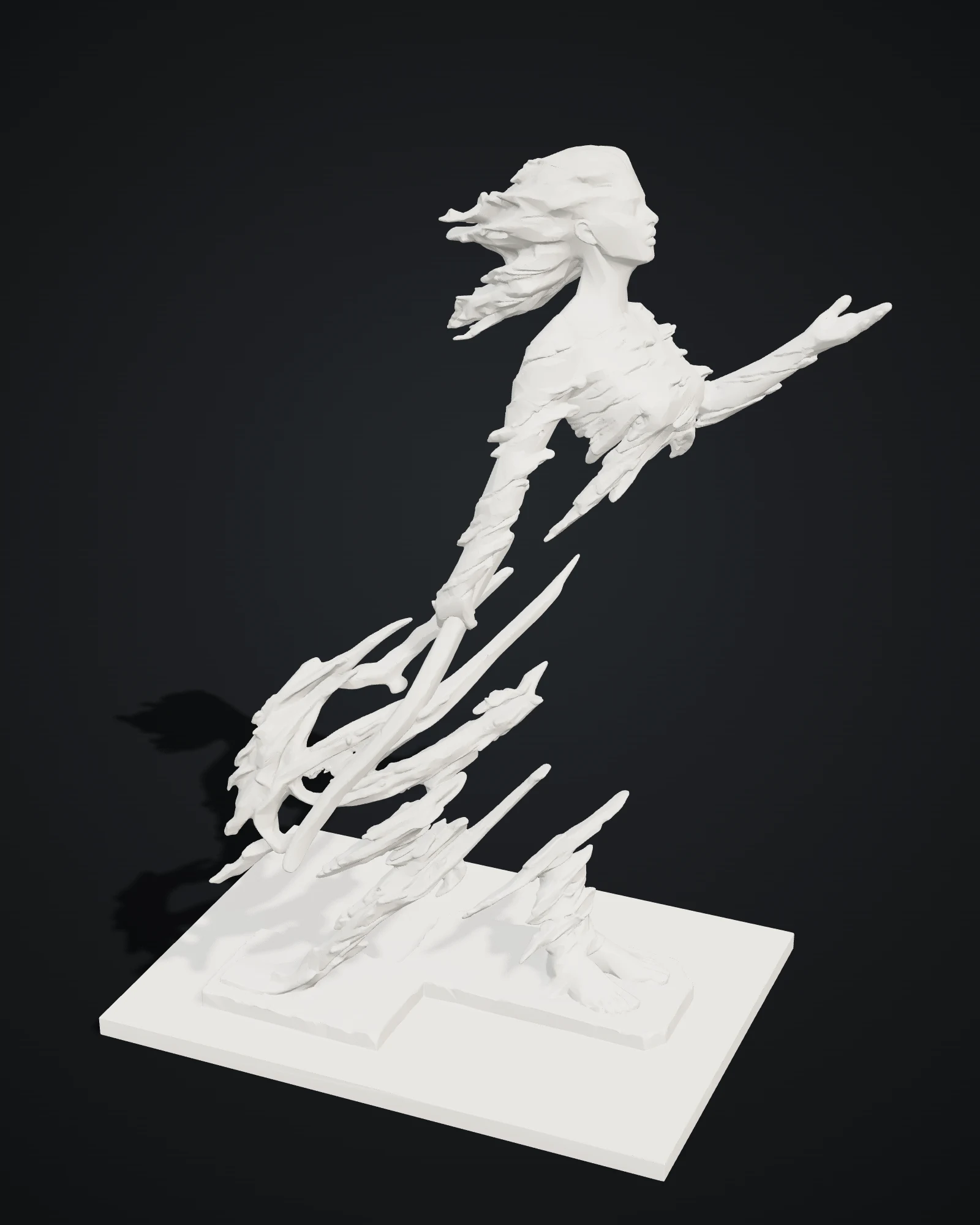 Figura nel vento