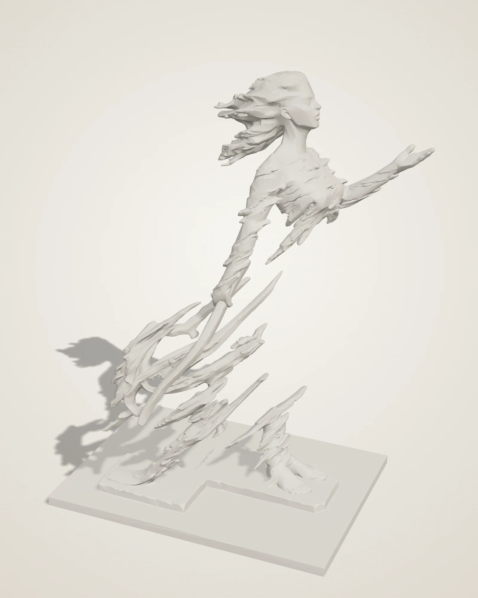 Figura nel vento